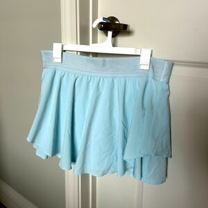 Lululemon Court Rival High Rise skort, size 12, powder blue